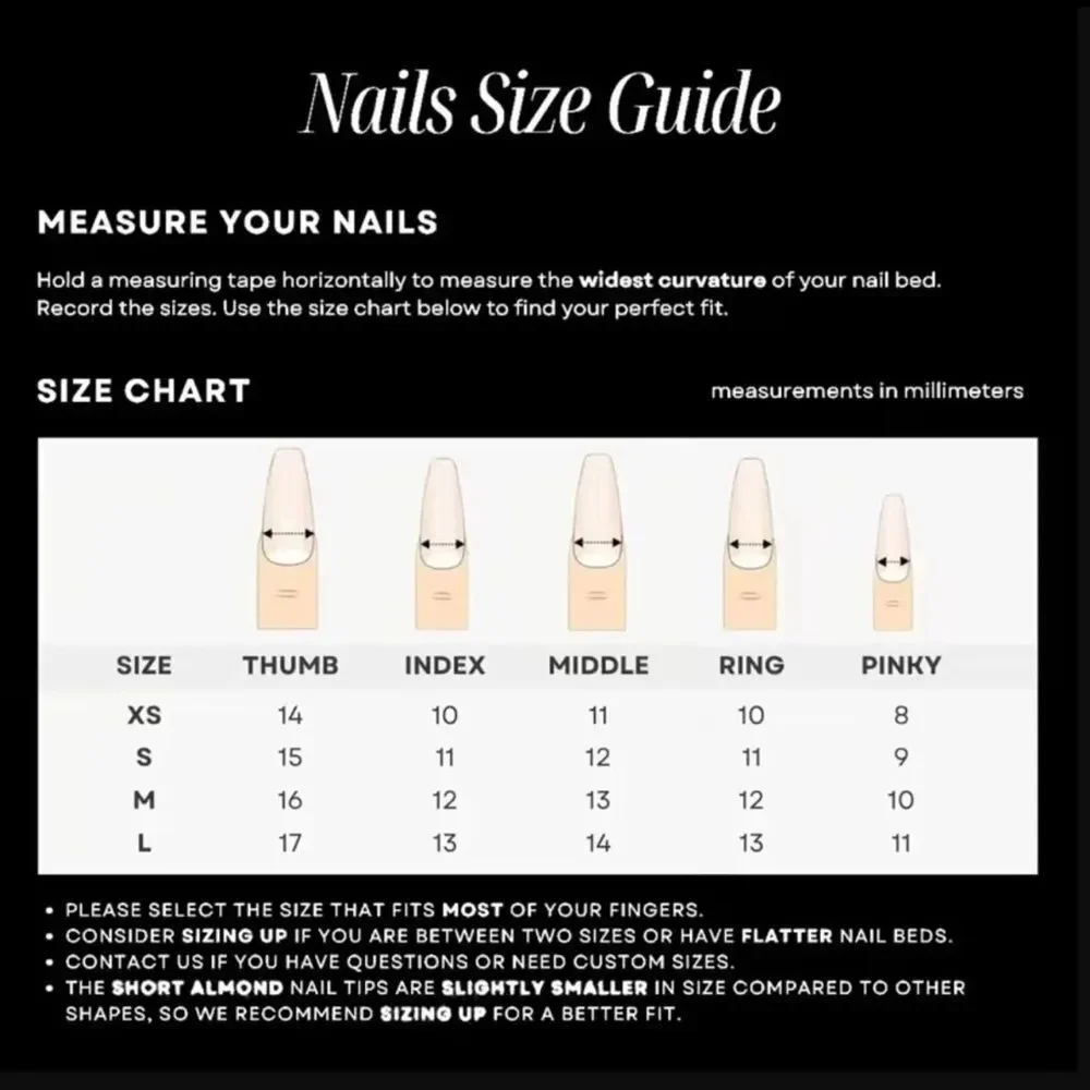 Handmade Pink Rhinestones Sprinkle Extra Long Press-On Nails Size L
